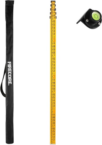 Foot aluminum grade rod - grade,